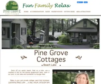 Pinegrovecottages.net(Pinegrovecottages) Screenshot