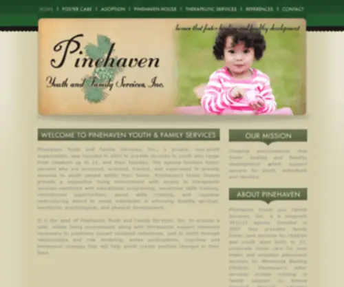 Pinehaven-MN.org(Adoption) Screenshot