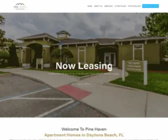 Pinehavenapartmenthomes.com(Pine Haven Apartment Homes in Daytona Beach) Screenshot