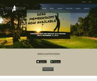 Pinehillsgolf.ca(Pinehillsgolf) Screenshot