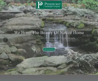 Pinehurstlandscape.com(Pinehurst Landscape Company) Screenshot