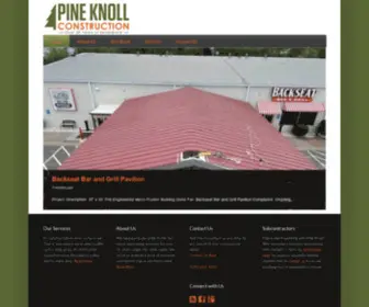 Pineknollconstruction.com(Pine Knoll Construction) Screenshot