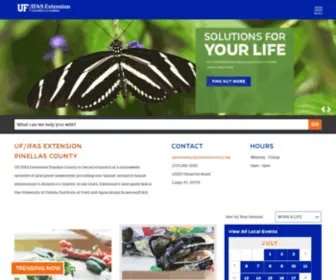 Pinellascountyextension.org(UF/IFAS Extension Pinellas County) Screenshot