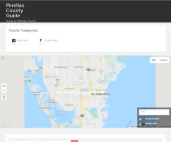 Pinellascountyguide.com(Pinellas County Guide) Screenshot