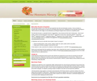 Pinemountainnursery.com.au(Pine Mountain Nursery) Screenshot