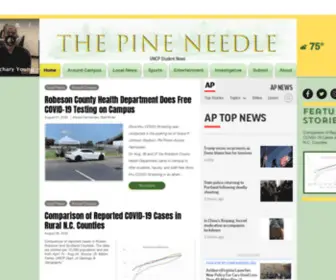 Pineneedlenews.com(Pembroke News) Screenshot