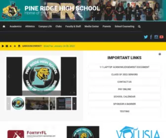 Pineridgehighschool.com(Pineridgehighschool) Screenshot