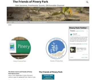 Pinerypark.on.ca(Oak Savanna) Screenshot