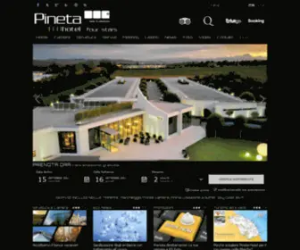 Pinetahotel.net(Pineta Hotel) Screenshot