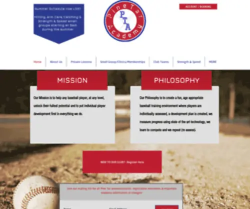 Pinetaracademy.com(Pine-tar-academy) Screenshot