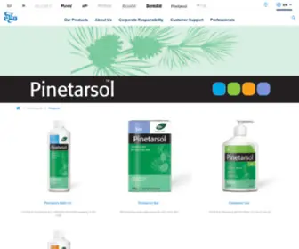 Pinetarsol.com(Relieve Itchy and Inflamed Skin) Screenshot
