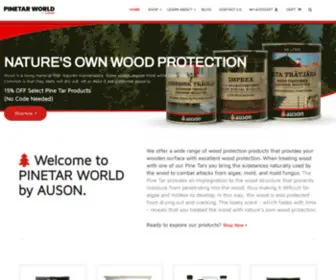 PinetarWorld.com(Buy the Best Pine Tar Online) Screenshot