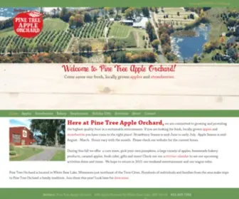 Pinetreeappleorchard.com(Pine Tree Apple Orchard) Screenshot