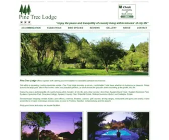 Pinetreelodge.co.za(Pine Tree Lodge Self catering accommodation in Beulieu) Screenshot