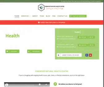Pinewoodhealth.ca(Natural Medicine) Screenshot