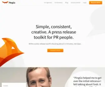 Ping-GO.com(PingGoHome) Screenshot