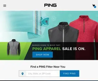 Ping.com(Home Page) Screenshot