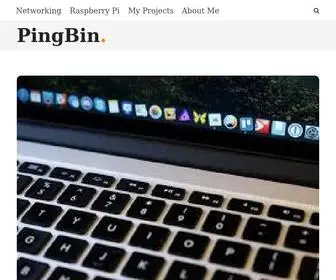 Pingbin.com(Raspberry PI) Screenshot