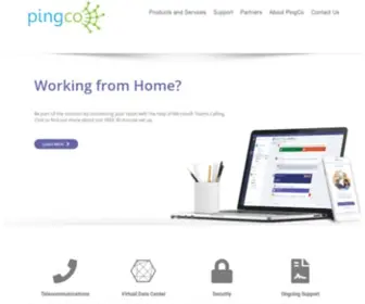 Pingco.com.au(#1 Business Cloud Solutions Company in AU) Screenshot