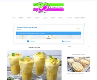 Pingdesserts.com(Filipino Dessert Recipes by) Screenshot