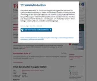 Pingdigital.de(PinG Privacy in Germany Ausgabe) Screenshot