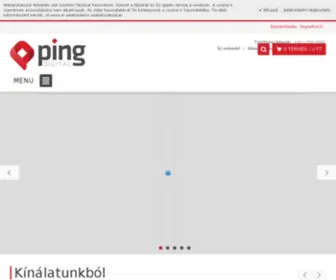 Pingdigital.hu(Nyitólap) Screenshot