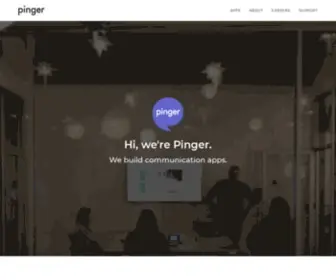 Pinger.com(Developer of Sideline and TextFree) Screenshot