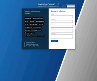Pinghq.com(PingHQ Demo Company) Screenshot
