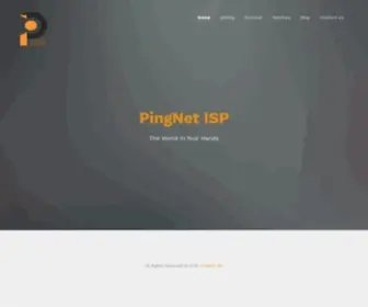 Pingnet-ISP.com(PingNetISP) Screenshot