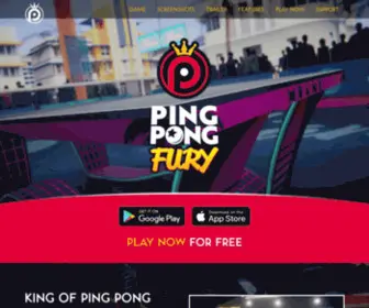 Pingpongfury.com(Ping Pong Fury) Screenshot