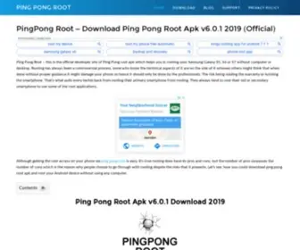 Pingpongrootdl.co(Ping Pong Root) Screenshot