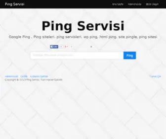 Pingservisi.com(Server Bilgisayar) Screenshot