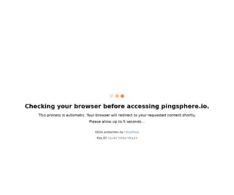Pingsphere.io(Web site monitoring) Screenshot