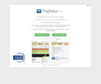 Pingstatus.net(By Bakidok) Screenshot