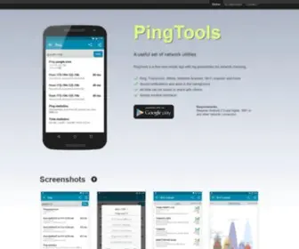 Pingtools.org(Pingtools) Screenshot