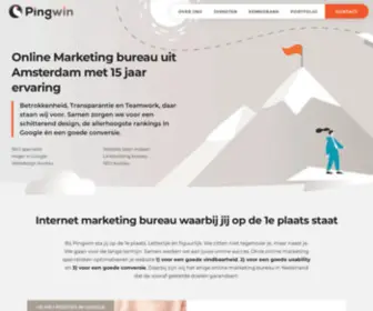 Pingwin.nl(Online Marketing Bureau Pingwin) Screenshot