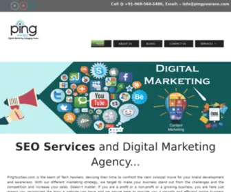 Pingyourseo.com(Insufficient Requirements) Screenshot