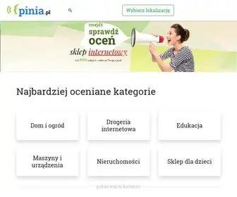 Pinia.pl(Kolejna witryna oparta na WordPressie) Screenshot