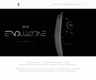 Pininfarina-Evoluzione.com(Pininfarina Evoluzione) Screenshot