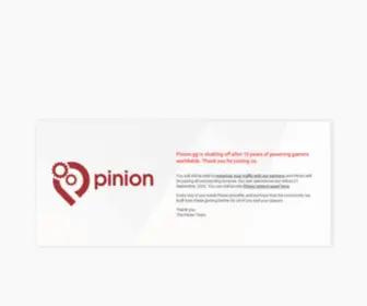 Pinion.gg(Pinion) Screenshot