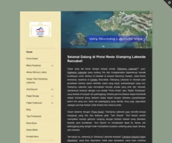 Pinisicamprancabali.com(Info Lengkap Pinisi Resto Dan Glamping Lakeside Rancabali Bandung) Screenshot