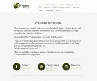 Pinjarra.org.au(Pinjarra Kindergarten) Screenshot