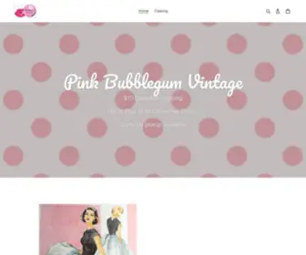 Pink-Bubblegum-Vintage.com(Pink Bubblegum Vintage) Screenshot