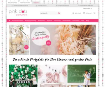 Pink-Dots.de(Pink Dots Partystore) Screenshot