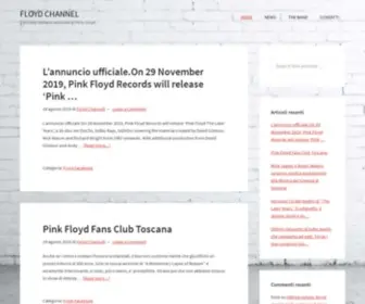 Pink-Floyd.it(Il portale italiano dedicato ai Pink Floyd) Screenshot