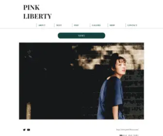 Pink-Liberty.com(山西竜矢が脚本・演出をつとめる演劇ユニット「ピンク・リバティ」) Screenshot