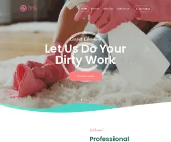 Pink-Services.com(We clean your house with care) Screenshot