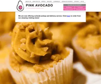 Pinkavocadocatering.com(Pink Avocado Catering) Screenshot