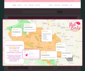 Pinkbeauty.com.mx(Cosmeticos Pink Beauty) Screenshot