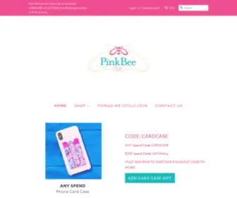 Pinkbeeonline.com(Pink Bee GVL) Screenshot